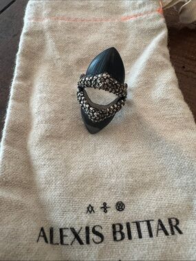 Alexis Bittar Black Ring